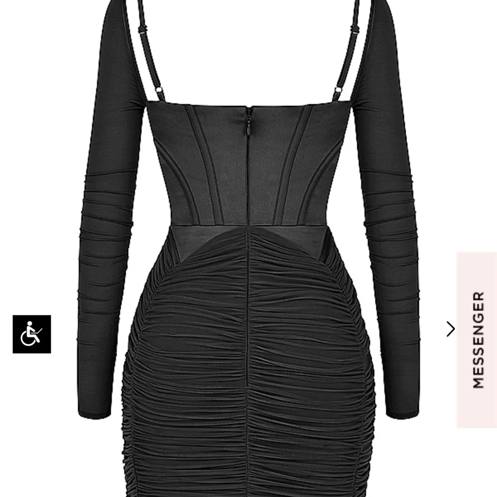 House of CB Black Freyja Dress - Picture 9 of 10